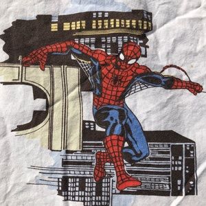 Spider-Man full flat sheet Pottery Barn Kids for Marvel 2008 all Cotton bedding